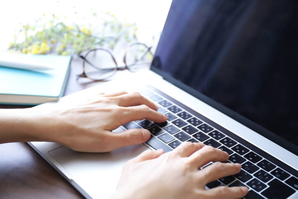 PCを使うイメージ